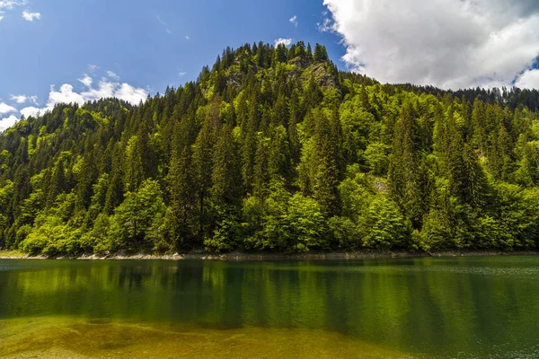 Landscape Beautiful Lake Parang Mountains Romania — Stock Photo, Image