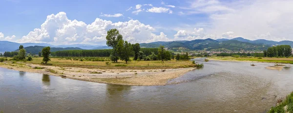 Pirin Milli Parkı, Bulgaristan'ın dağ manzarası ile Panorama