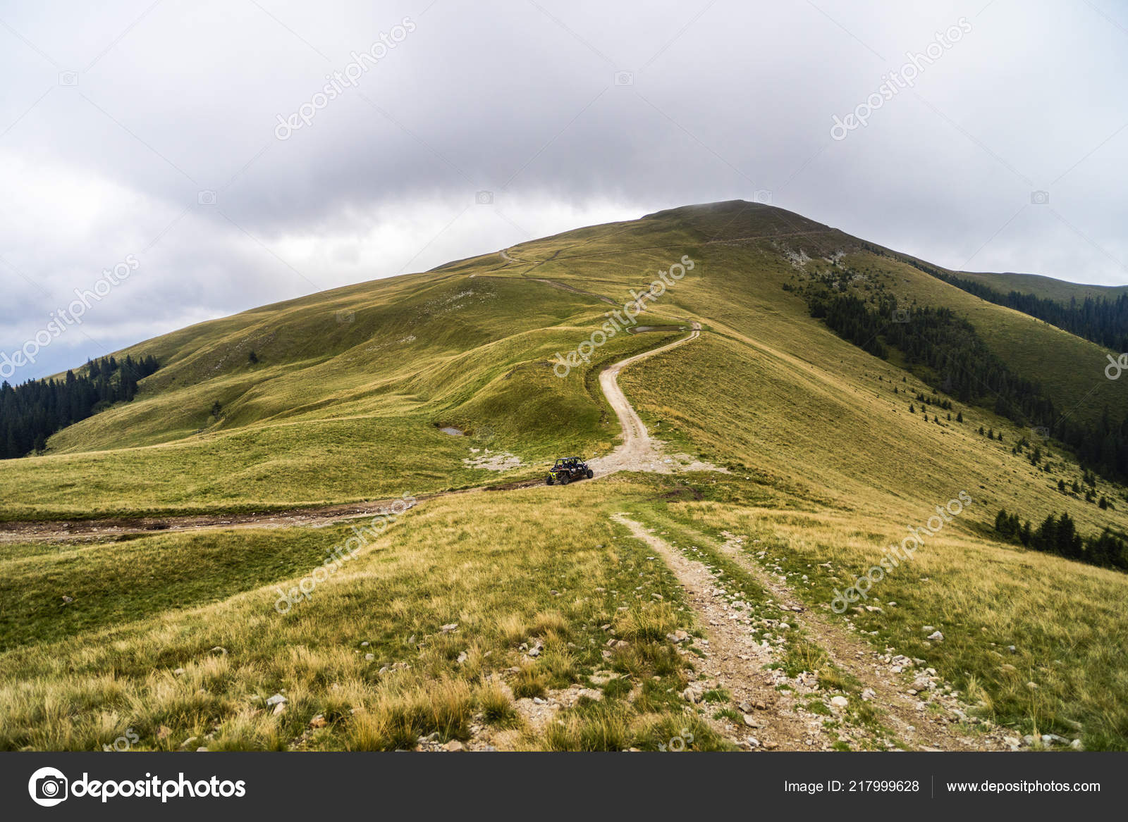 Landscape Offroad Mountain Somewhere Romania Stock Photo Image By C Czamfir 217999628