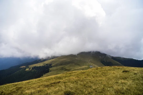 Scènes Montagne Colorées Des Carpates Roumanie — Photo