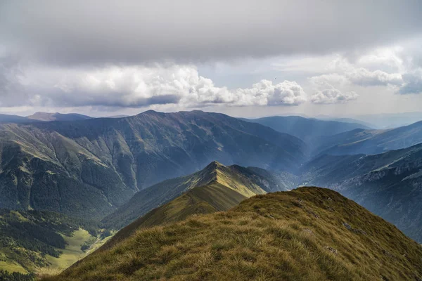 Paysage Avec Des Pics Montagne Rocheux Été — Photo