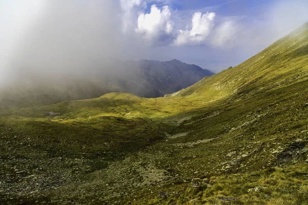 Paysage Avec Des Pics Montagne Rocheux Été — Photo