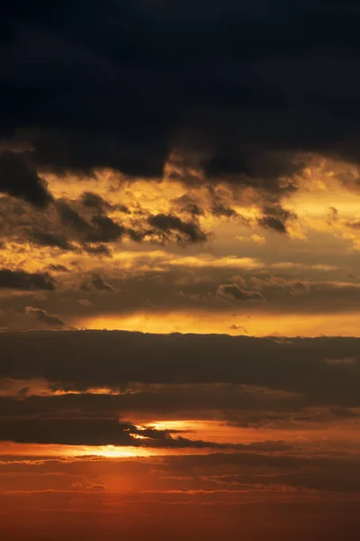 Dramatic view of twilight sunrise morning sunset evening sky and — Stock Photo, Image