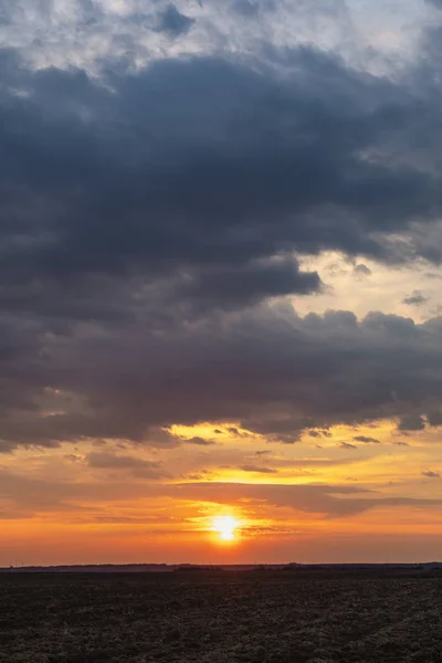 Δραματική θέα από Λυκόφως sunrise πρωί ηλιοβασίλεμα το βράδυ ουρανό και — Φωτογραφία Αρχείου