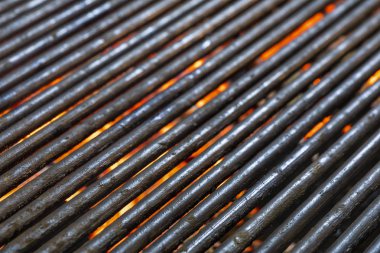 Boş sıcak kömür Barbekü Grill