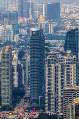 Kuala Lumpur, Malezya - Nisan. 21, 2016 . Kuala Lumpur manzarası 