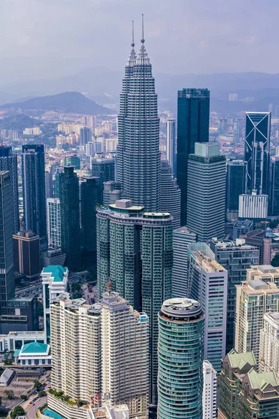 KUALA LUMPUR, MALAYSIA - April. 21, 2016 . View of Kuala Lumpur — Stock Photo, Image