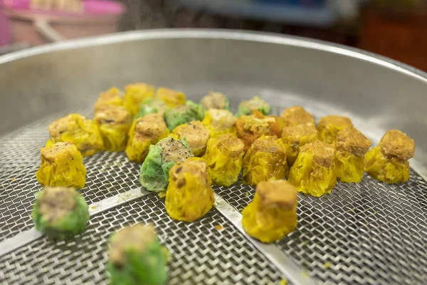 Comida callejera en Kuala-Lumpur — Foto de Stock