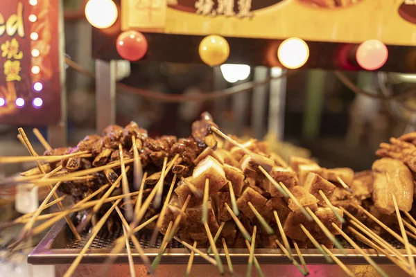 Уличная еда в Куала-Лумпуре — стоковое фото