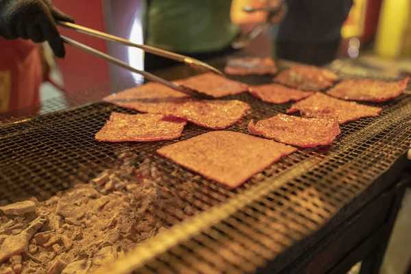 Comida callejera en Kuala-Lumpur — Foto de Stock