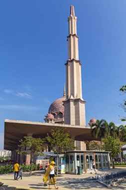 Kuala Lumpur/Malezya: 22 Nisan 2019: güzel kubbe kapağı pembe Ma