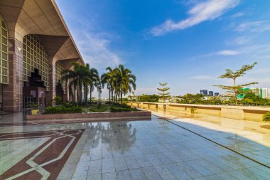 Kuala Lumpur/Malezya: 22 Nisan 2019: güzel kubbe kapağı pembe Ma