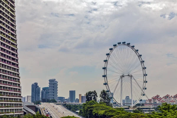 Singapour - 25 AVRIL 2019 : Dépliant Singapour le matin - La La — Photo