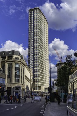 8 Haziran 2019 Londra İngiltere, modern binalar, kentsel sanat.