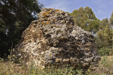 Kartaca Roma Hamamı Harabeleri, Tunus, 21 Jun 2019.