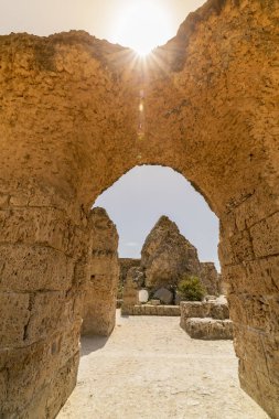 Kartaca Roma Hamamı Harabeleri, Tunus, 21 Jun 2019.