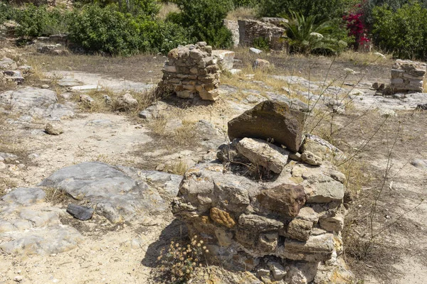 Ruínas dos Banhos Romanos de Cartago, Tunísia, 21 de junho de 2019 . — Fotografia de Stock