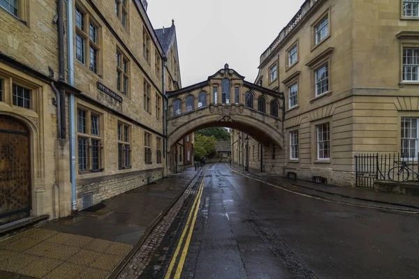 21 augusti, 2019, City Tour i Oxford UK, Oxford Colleges och OTH — Stockfoto