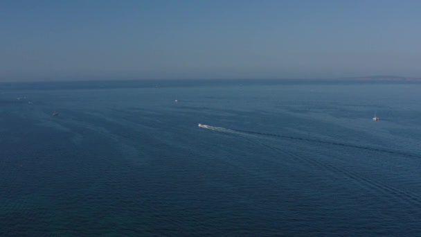 2019年9月5日 パルマ マヨルカ島の上空を飛ぶ スペイン 空中映像 — ストック動画