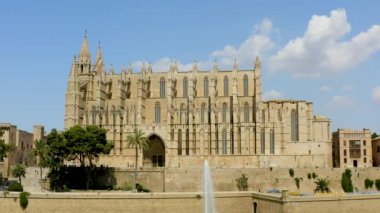 5 Eylül 2019,Fly on Palma de Mallorca, İspanya ( hava görüntüleri )