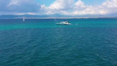 5 Eylül 2019,Fly on Palma de Mallorca, İspanya ( hava görüntüleri )