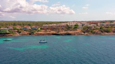 5 Eylül 2019,Fly on Palma de Mallorca, İspanya ( hava görüntüleri )