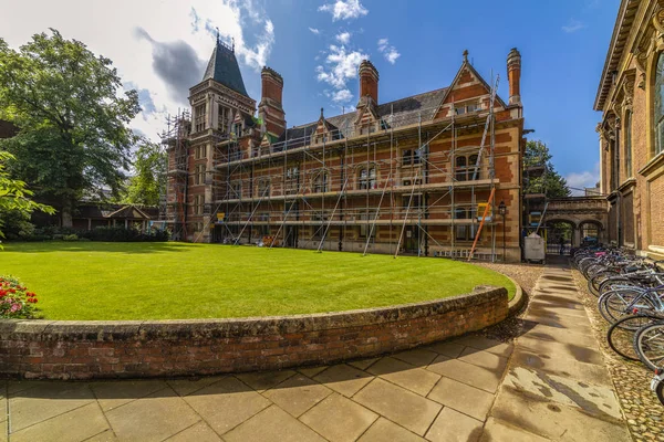 23 augusti, 2019, City Tour i Cambridge Storbritannien, Cambridge Colleges a — Stockfoto