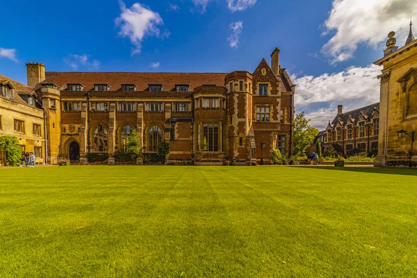 August 23, 2019, city tour in Cambridge UK, Cambridge colleges a — Stock Photo, Image