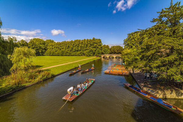 August 23, 2019, city tour in Cambridge UK, Cambridge colleges a