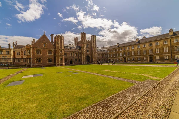 23 augusti, 2019, City Tour i Cambridge Storbritannien, Cambridge Colleges a — Stockfoto