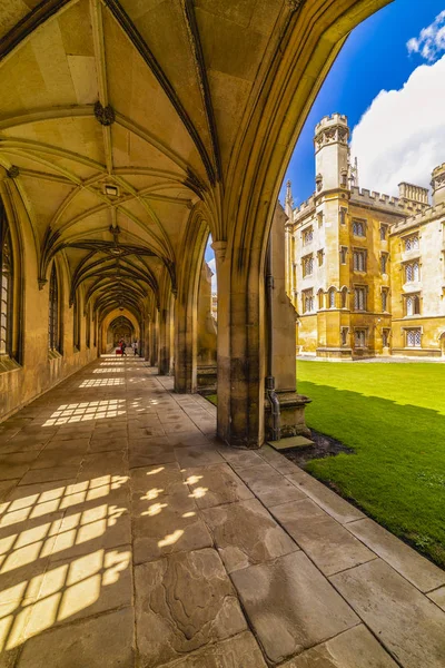 August 23, 2019, city tour in Cambridge UK, Cambridge colleges a — Stock Photo, Image