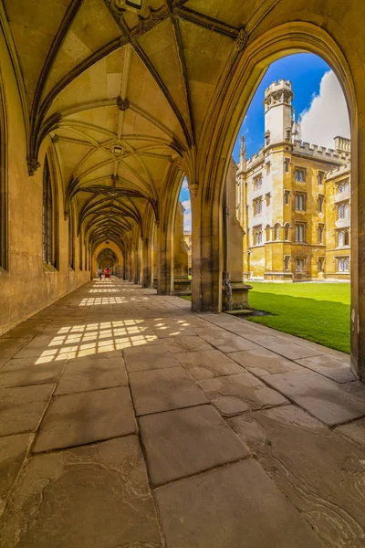 August 23, 2019, city tour in Cambridge UK, Cambridge colleges a — Stock Photo, Image