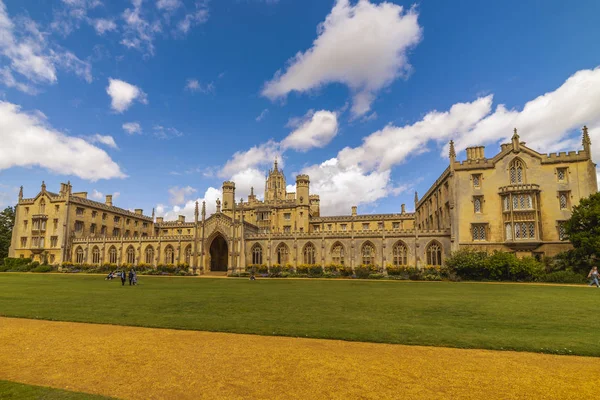 August 23, 2019, city tour in Cambridge UK, Cambridge colleges a — Stock Photo, Image