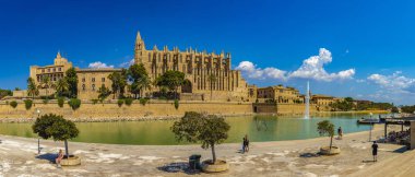 Katedrali La Seu exteror ünlü antik turistik