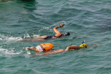 12 Eylül 2019. Mallorca Adası, Akdeniz manzaralı., 