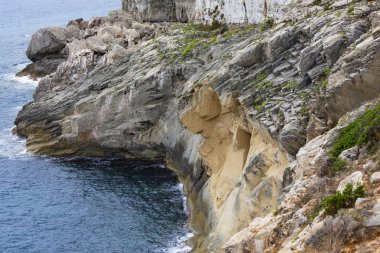 Palma De Mallorca, İspanya, Balear. Adada Batı kıyısı 