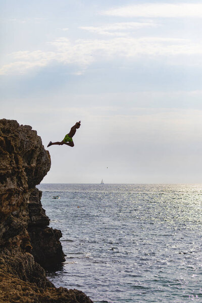 12-September 2019.Island Mallorca, view to a mediterranean sea, 