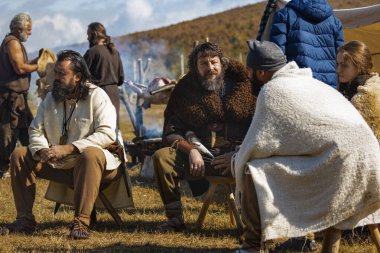 04-Ekim-2019 Ordessos Festivali Tarihi Yeniden Yapılandırma Festivali, Mioveni, Arges, Romanya, Birinci Basım.