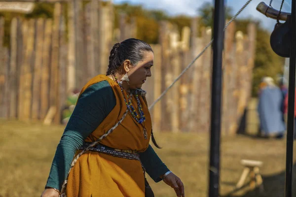 October 2019 Ordessos Fest Historical Reconstruction Festival Mioveni Arges Romania — 图库照片