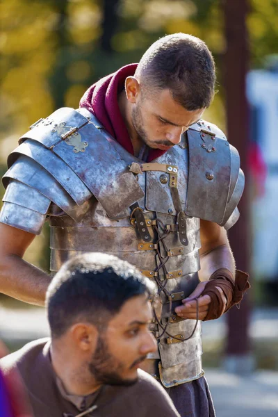 Oktober 2019 Ordessos Fest Historic Reconstruction Festival Mioveni Arges Rumänien — Stockfoto