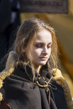 04-Ekim-2019 Ordessos Festivali Tarihi Yeniden Yapılandırma Festivali, Mioveni, Arges, Romanya, Birinci Basım.