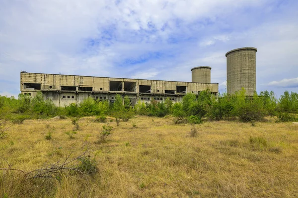 Building Industrial Complex Degradation — Stock Photo, Image