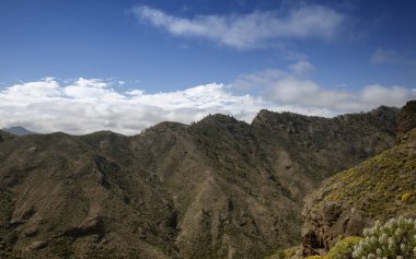 Gran Canaria, Mayıs, montains adanın Merkezi bölümünün