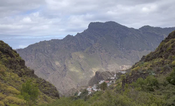 Gran Canaria Mai Berge Zentralen Teil Der Insel Tal Barranco — Stockfoto