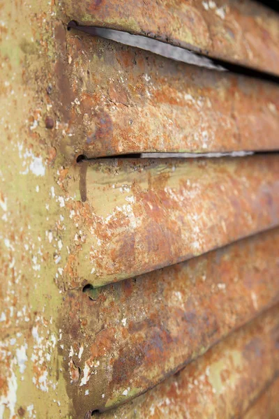 Old Tractor Radiator Grille Disused Vehicle — Stock Photo, Image