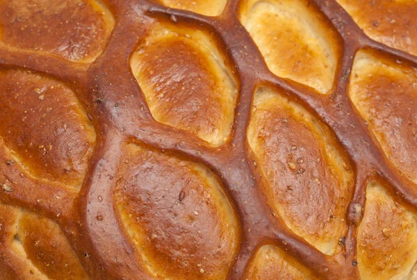 Fondo Pan Con Toque Miel Hecho Variedad Tradicional Trigo Triticum — Foto de Stock