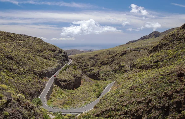 Gran Canaria Mayo Ruta Senderismo Temisas Aguimes Vista Hacia Océano — Foto de Stock