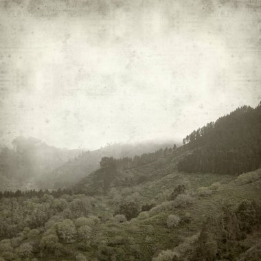 Eski Kağıt arka plan Gran Canaria ile Mayıs ayında dokulu 