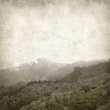 Eski Kağıt arka plan Gran Canaria ile Mayıs ayında dokulu 