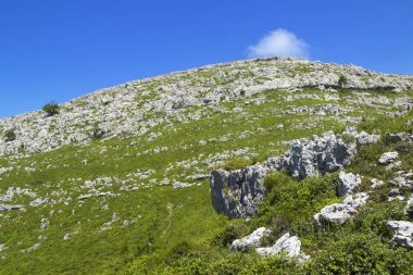 Monte Candina, çevre yolu hiking Cantabria, Liendo Belediyesi,